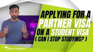 Partner Visa On A Student Visa (Can I Stop Studying?) (Partner Visa Secrets - Episode 2)