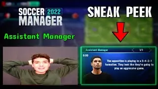 Soccer Manager 2022 Assistant Manager Feature (Reaction)