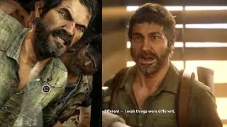 Change In Young Joel gets Angry Vs Old Joel Getting Angry Last Of Us 2