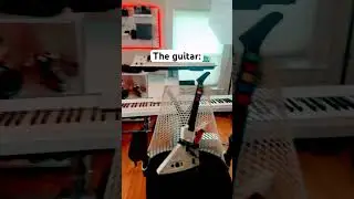 The resale value on these guitar hero xplorer controllers is crazy these days… #rhythmgame #guitar