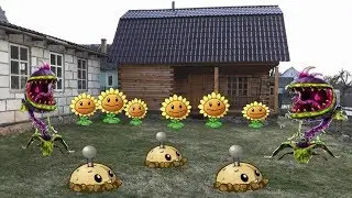 How to Make Plant vs Zombies Game from Cardboard - растения против зомби в реальной жизни