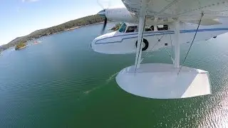 Grumman G44 Widgeon Water Landing - BC Canada