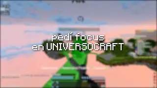 Pedí FOCUS en UNIVERSOCRAFT...