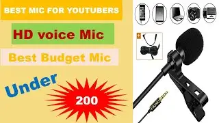 Best MIC For YouTube Videos Under 200 (Unboxing)