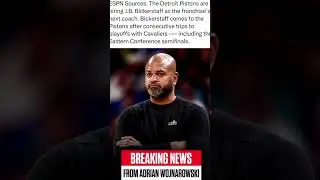 Detroit Pistons hire J.B Bickerstaff as new head coach