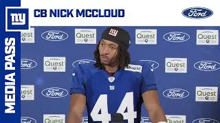 Nick McCloud on Playing to Prove Himself | New York Giants