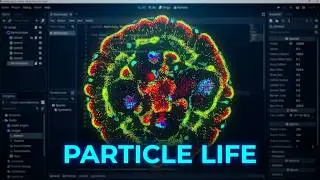 Interactive Particle Life with Compute Shaders in Godot (open source)