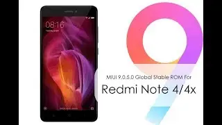 MIUI 9.0.5.0 on Redmi Note 4 Update Global Stable Rom