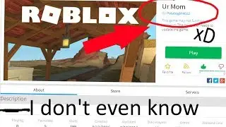 lonely creeper goes on a random roblox game