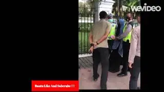 Viral hari ini !!! momen Polisi Tangkap Perempuan Bercadar Yang Coba Masuk Istana #viral #indonesia