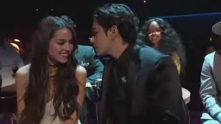 FULL VIDEO KIM TAEHYUNG FLIRTS with OLIVIA RODRIGO at the GRAMMYs | BTS V |