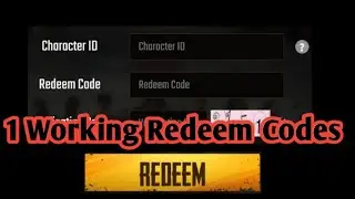 TODAY NEW REDEEM CODE PUBG MOBILE ! Latest  Redeem Codes Rewards | PUBG REDEEM CODE TODAY 2024