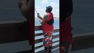 Florida Vacation Day 2: 🎣Fishing🐟Off The Pier