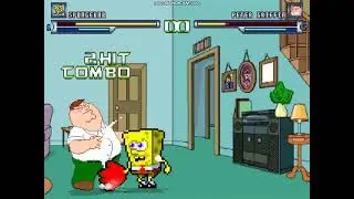 MUGEN Spongebob Squarepants vs Peter Griffin