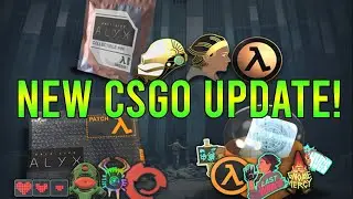 [NEW] CS:GO Half-Life Alyx Pin & Sticker Case Opening!