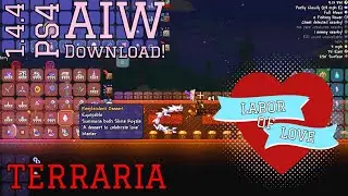 Terraria PS4 1.4.4: Labor of Love AIW Save Download (US)