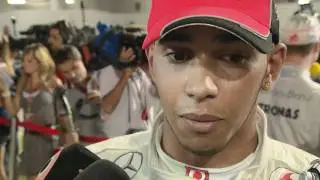 F1 2011 Singapore [Q] - Lewis Hamilton says 