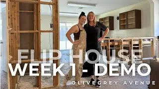 DIY Flip House Demolition Gone Wrong: What We Learned in Week 1!