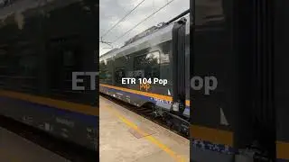 ETR 104 Pop in partenza da Rovezzano