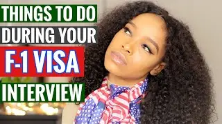 WHAT TO DO DURING YOUR F 1 VISA INTERVIEW. US STUDENT VISA APPROVAL.GET YOUR USA FI VISA ONCE.VALEEN