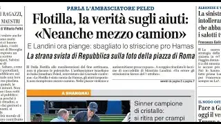 PRESS REVIEW 6 OCTOBER 2025 ITALIAN NATIONAL NEWSPAPERS FRONT PAGES OF TODAY'S NEWSPAPERS