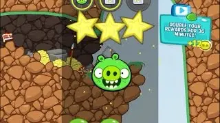 Bad Piggies - The Road to El Porkado. Level 6-I. 3 stars.