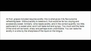 Capital Vintners - The characteristics of wine