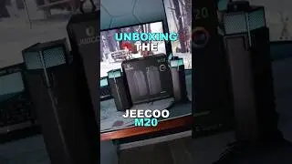Unboxing the Jeecoo M20 Speakers