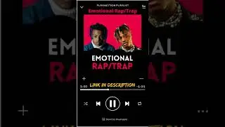 Emotional Rap Playlist| Emo Rap Playlist | Sad Rap Playlist | Juice Wrld | xxxtentacion | Lil Peep