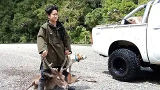 ES.HUNTING,APANUI LIL 3 2022 PRIZE WINNER ..XAVIER KEPA..2STAGS DOWN MEKE AZ DAY
