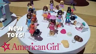 New AMERICAN GIRL Lego FRIENDS Style MEGABLOCKS Brick Toys [First Look] Toy Fair 2016
