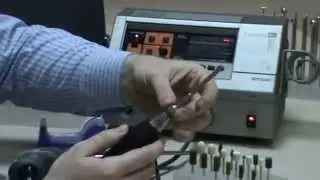 Ультразвуковая полировка. Работа с аппаратом Laptron 55R.