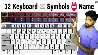 Keyboard Symbol name and Use | 32 Keyboard Symbol name | Computer keyboard symbols | IT tech 2021