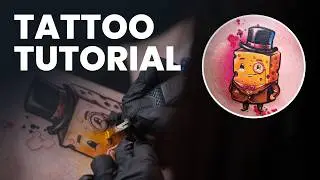 How to Tattoo Colour Illustration with Cloto | Tattoo Tutorial