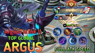 Argus Best Build 2021 Maniac Sampai Base Lawan - Top Global Argus 2021 Mobile Legends