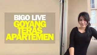 Tante Cantik Goyang di Teras Apartemen Bigo Live