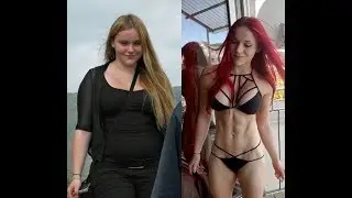 [Stefanie Macherhammer] Redhead Female Bodybuilder Workout Preview