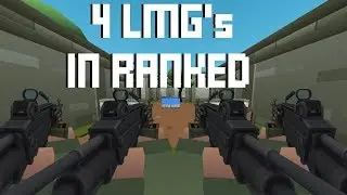 Four LMG's in RANKED!? - Krunker.io