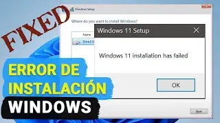 ☑️ ¡No más frustración! Soluciona el Error de instalación de Windows 11 ahora