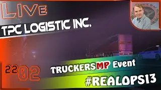 LIVE (2202) 🟠 TRUCKERSMP · Real Operation 13 · Euro Truck Simulator 2 · Event-Server [GAMEPLAY] deu
