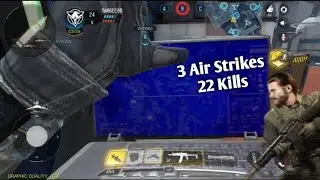 3 Air strikes in 1 game (Call of duty Mobile Domination)