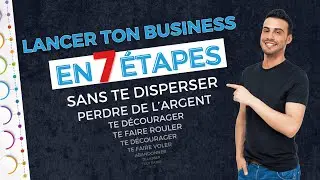 7 étapes pour lancer ton business en ligne même si tu pars de zéro