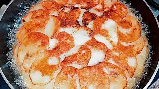 Unusual French fries recipe! Fast, cheap and delicious lunch doesn't even have time to cool down