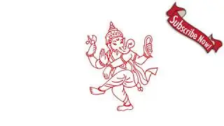How to  draw DANCING Lord Ganesha on occasion of ganesh chaturthi 2017 || How to draw sketch