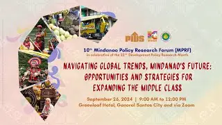 10th Mindanao Policy Research Forum Press Conference