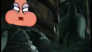 Batman beats up Patrick