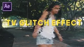 TV Glitch Masking Effect (After Effects Tutorial)