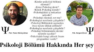 Psikoloji Bölümü Okumak Hakkında Her Şey | (İş imkanları, Psikolog Olmak, Klinik Psikoloji vs.)