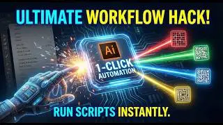 Run Any Illustrator Script with ONE CLICK! (Using Actions) 