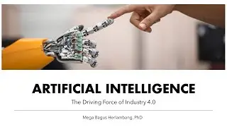 Webinar Artificial Intelligence - The Driving Force of Industry 4.0 -  ENACO 4